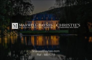 SOLD! Remarkable and iconic luxury chateau property in Burgundy, France. Maxwell-Baynes MB1018