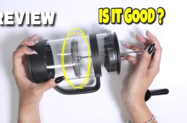 Utopia Kitchen 34 Ounce French Press Espresso and Tea Maker with Triple Filters