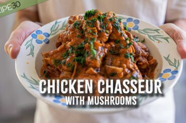 Creamy Chicken Chasseur with Mushrooms