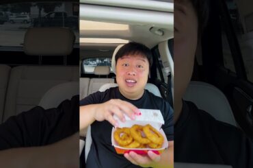 Ranking Fast Food Onion Rings | Who Has The Best? #shorts