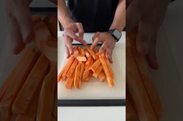 The Secret to Making HEALTHY Fries #shorts