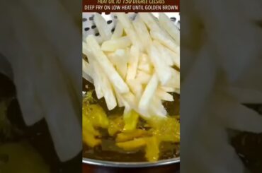 Crispy French Fries At Home !Delicious ! Potato sticks !  Potato Recipes !