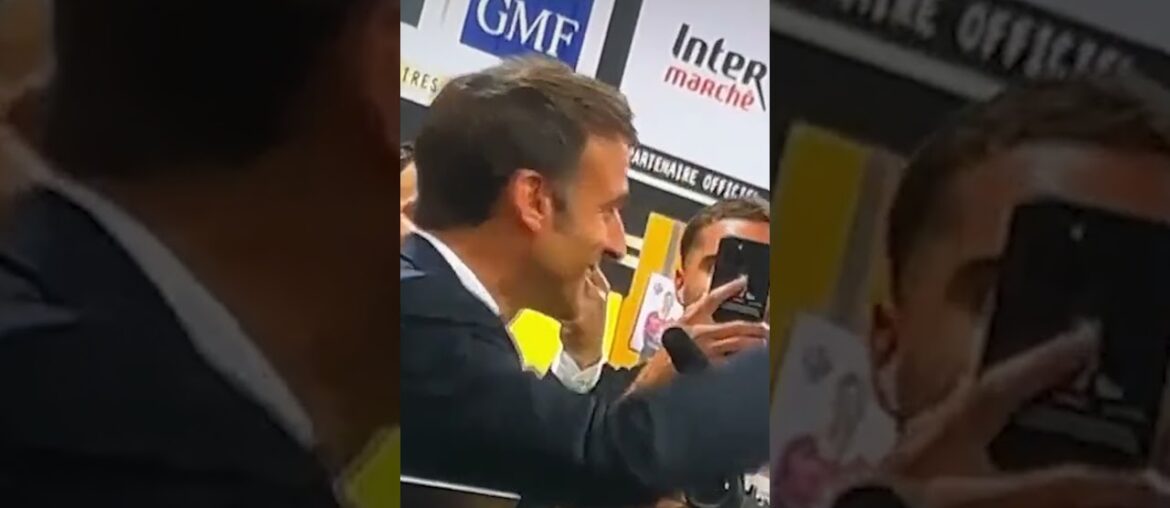 Video Of France President Drinking Beer Goes Viral, Sparks Political Debate