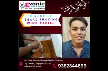 It is possible to groom with proper hygiene: haircut, shaving, and wine facial || #salonservices