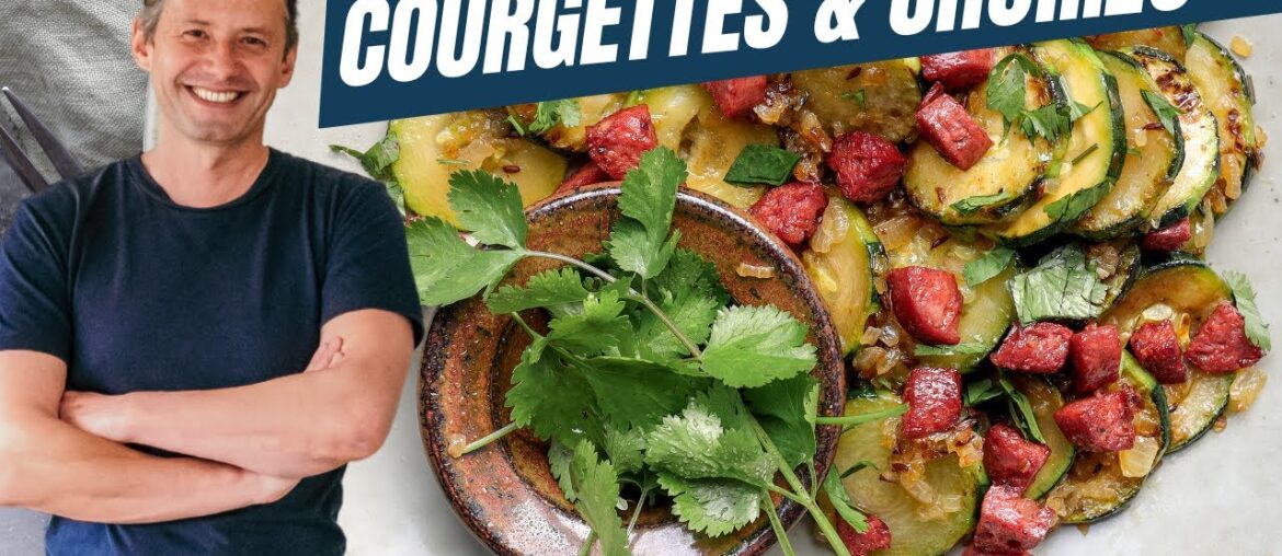Deliciously Satisfying: Sautéed Courgette and Chorizo Recipe - Perfect Summery Side Dish!