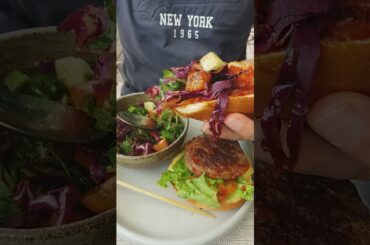 Luxury Dining I Luang Prabang Riverside  #shorts #freshfood #yummy #burger