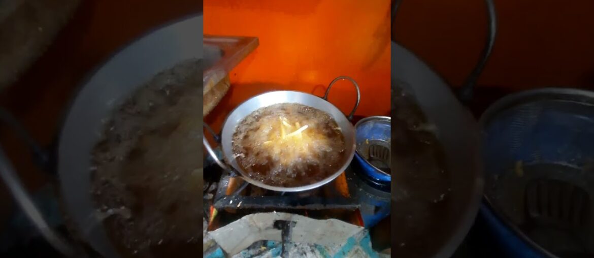 Making of French Fry #streetfood #shortsfeed #food