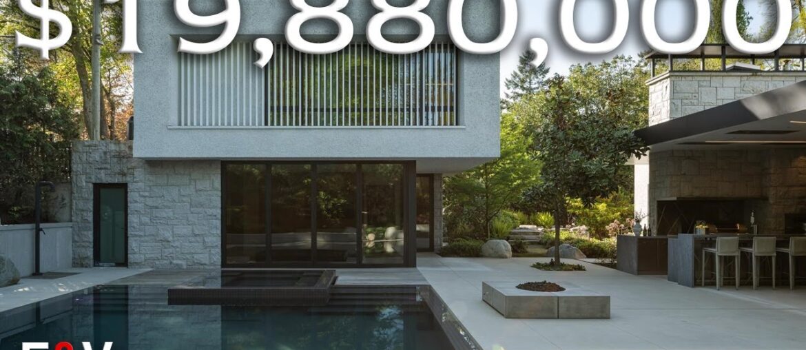 Inside This $19,880,000 Modern Vancouver Masterpiece Inside This $19,880,000 Modern Vancouver Masterpiece