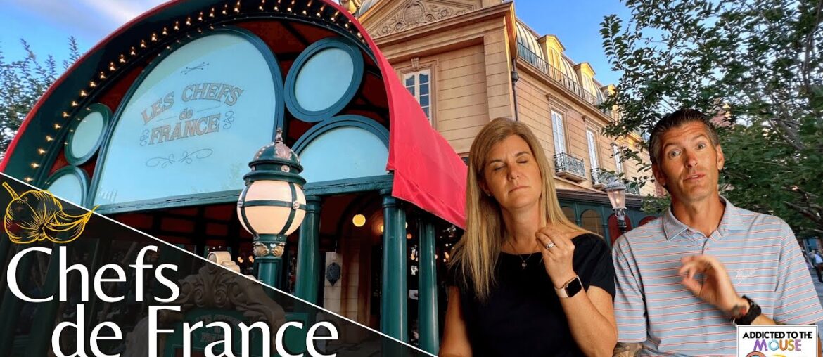 Chefs de France in Epcot at Disney World | Disney Dining Review