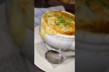 French Onion Soup | The Henry Restaurant | Las Vegas Cosmopolitan #khustlevlogs