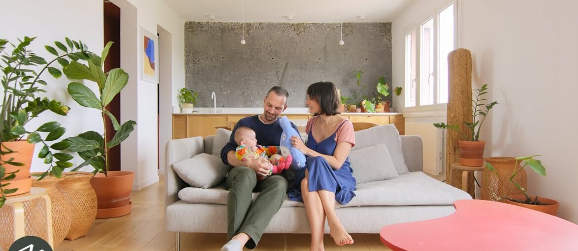 NEVER TOO SMALL: Architect Couple’s Small Heritage Apartment, France 57sqm/613sqft