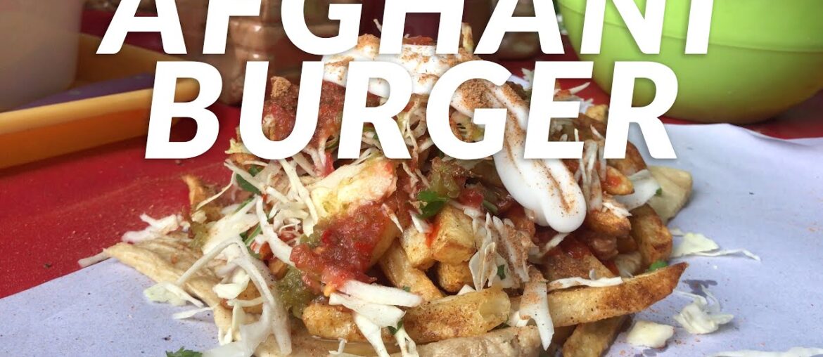 Afghani Burger - Not Your Typical Burger! | Pakistani Street Food