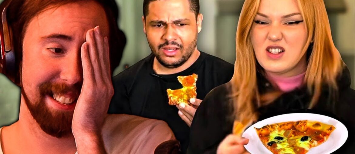 They Tried "Asmongold's $2 Pizza" They Tried "Asmongold's $2 Pizza"