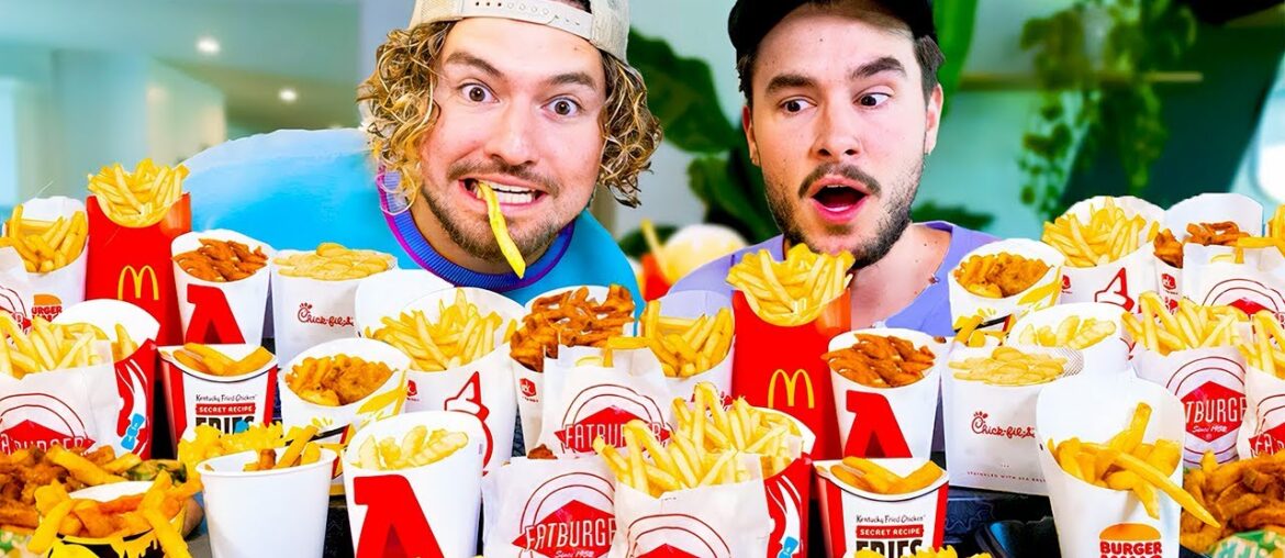 We Tried EVERY French Fry At EVERY Fast Food Restaurant