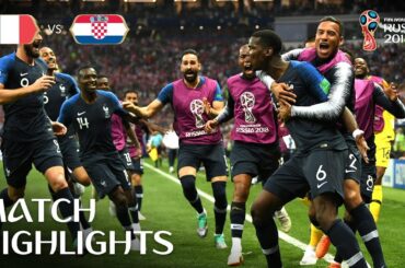 2018 WORLD CUP FINAL: France 4-2 Croatia