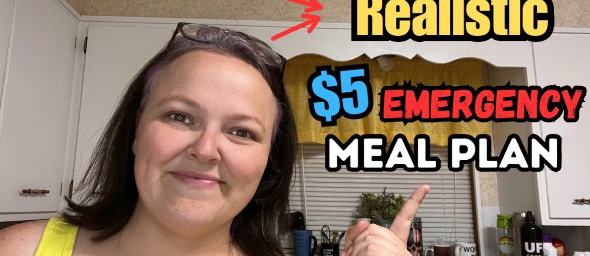 **Realistic** $5 Emergency Meal Plan To Get Through A Temporary Situation **Realistic** $5 Emergency Meal Plan To Get Through A Temporary Situation