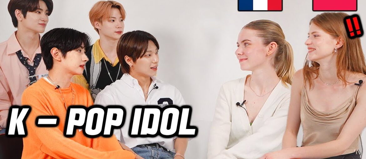 Korean Idols Tries To Flirt With French and Polish Girls l Can They Maintain Their Heart Rate?