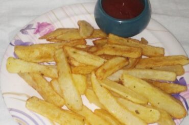 French fries banaiye ghar pe bilkul market jaisa crispy.Easy french fries recipe.