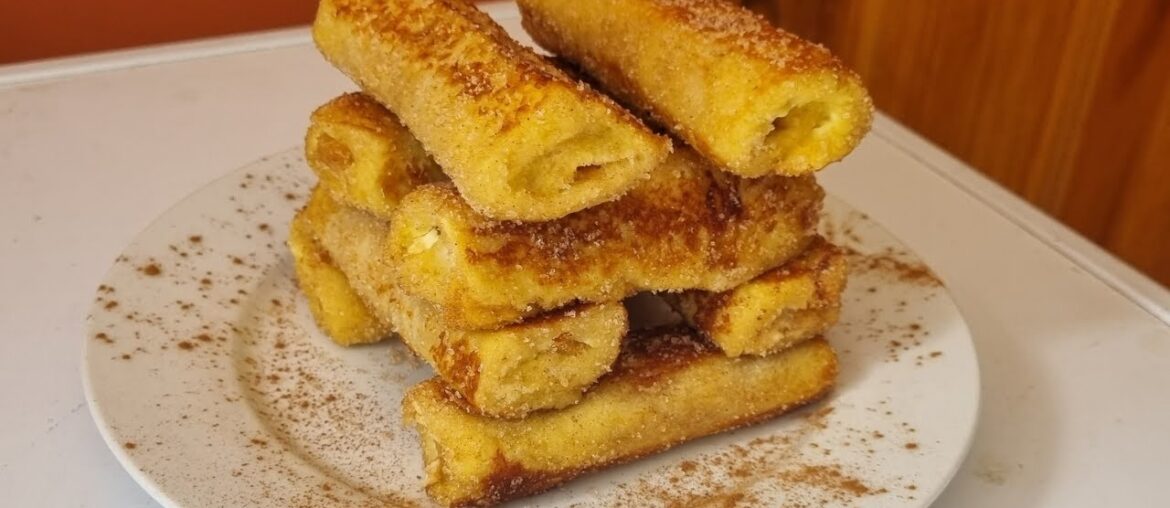 Apple French Toast Roll-Ups