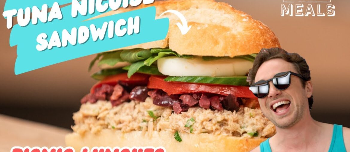 This Tuna Nicoise Sandwich is an On-the-Go delight