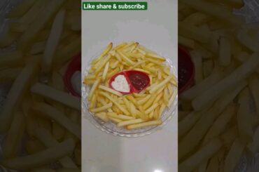 French Fries Recipe | How to Fry Mcain Frenchfries | Kitchen Queen 02 | Easy And Quick Snacks |