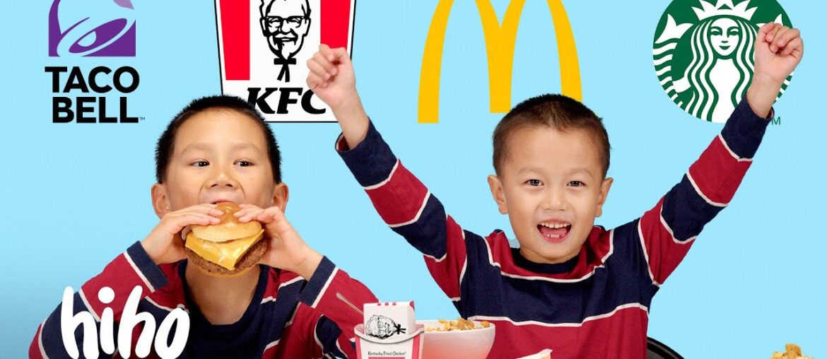 Kids Try TikTok Secret Menu Food Hacks | HiHo Kids Kids Try TikTok Secret Menu Food Hacks | HiHo Kids