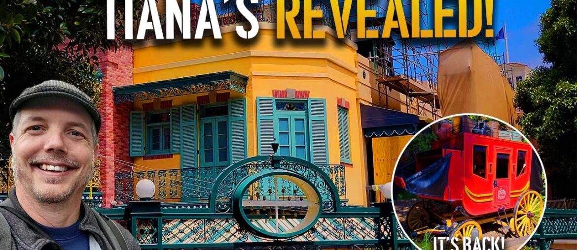 NEW Tianas Palace revealed + new art at San Fransokyo! | Disneyland Construction 06-19-2023