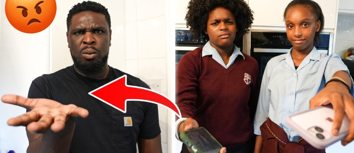 THE GIRLS GOT BANNED FROM THEIR PHONES!