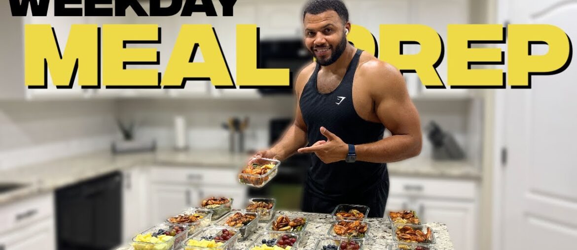 Meal Prep | French Toast Casserole, Cod, Shrimp, and Fruit Bowls