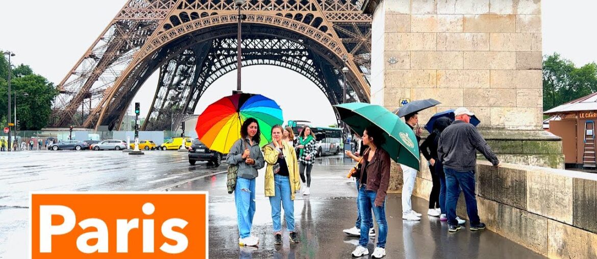 Paris France – Paris in the rain -HDR walking tour in Paris – 4K HDR 60 fps Paris France - Paris in the rain -HDR walking tour in Paris - 4K HDR 60 fps