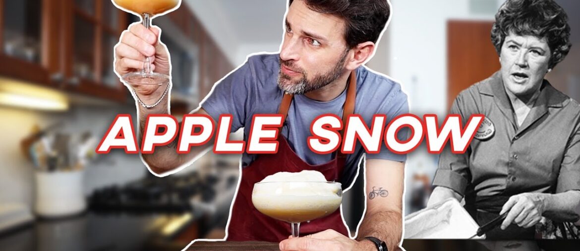 Julia Child's "Apple Snow" is a blast from the past Julia Child's "Apple Snow" is a blast from the past
