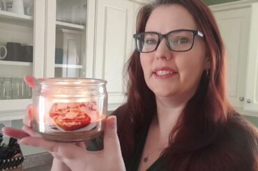 Smelly candles - this french toast one!