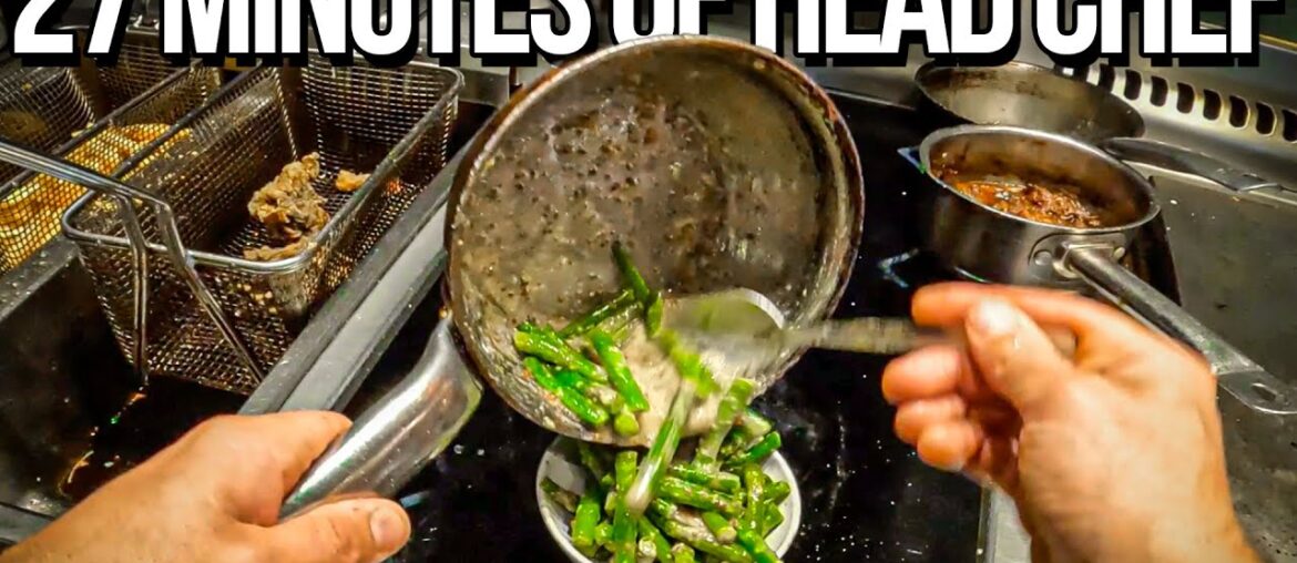 POV: Busy Dinner Service at Top London Restaurant