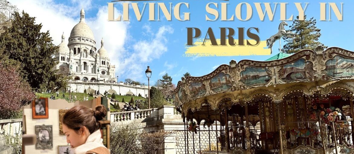 (French vlog) ALONE IN PARIS | Taking it slow | Montmartre, museums & food