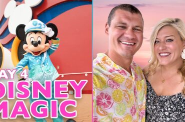 The BEST Day At Sea | DISNEY MAGIC | New Encanto Experience, Palo Brunch, Lumiere's | Cruise Line