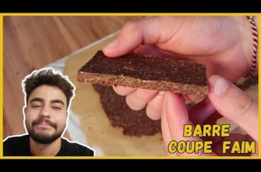 Tu DOIS TESTER cette recette de BARRE  -  COUPE FAIM  -  SANS CUISSON