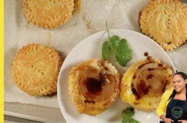 How To Make Amazing Vegan French Onion Tarts (Vegan) I Quick Puff Pastry Recipes