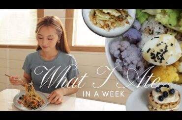 What I Eat In A Week (healthy homemade meals)