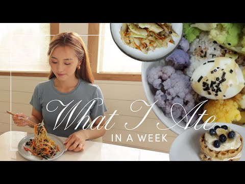 What I Eat In A Week (healthy homemade meals) What I Eat In A Week (healthy homemade meals)