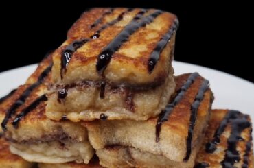 Nutella french toast | Eggless french toast #nutellalover #easybreakfast #lunchbox