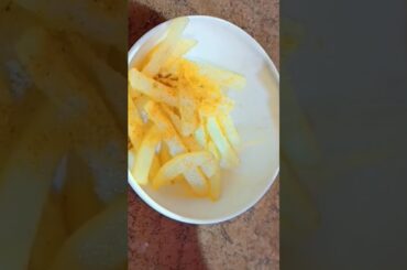 Masala french fries recipe|Crispy crunchy french fries Recipe#shorts #trendingshorts #frechfries