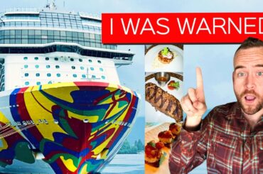 I Tried ALL the Food on Norwegian Encore (Honest NCL Dining Review)