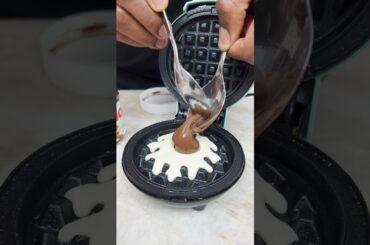 Nutella Stuffed Waffles