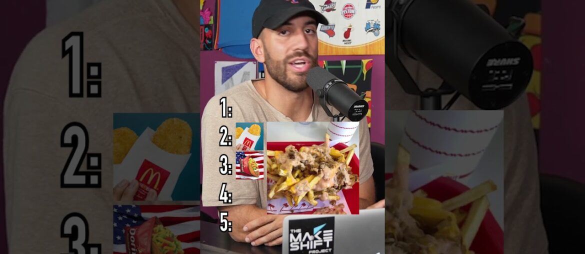 Blindly Ranking Fast Food Items! Do You Agree? fyp fastfood ranking FoodTok chickfila