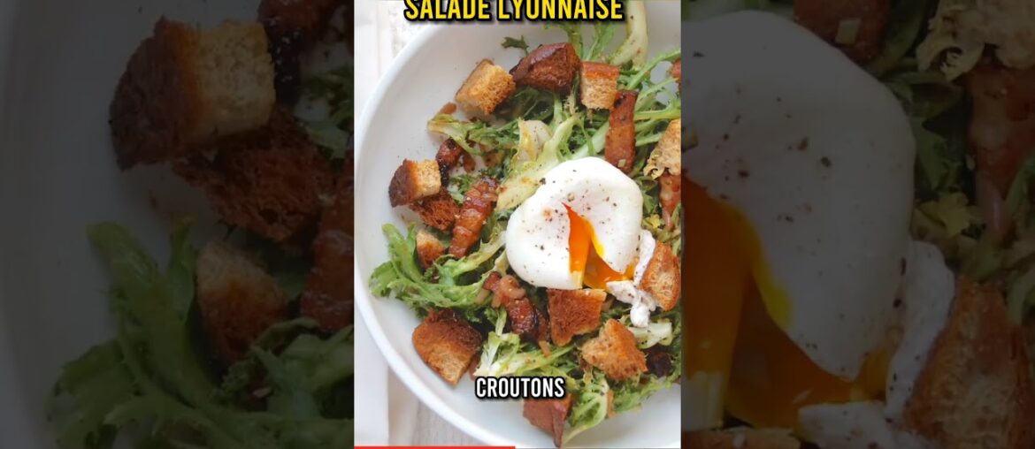 Best French Food: Salad Lyonnaise Best French Food: Salad Lyonnaise