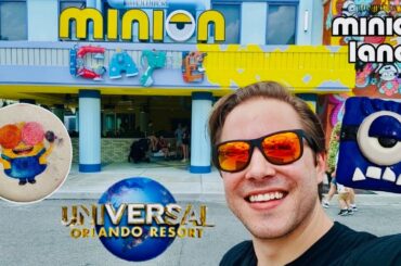Minion Land Food Crawl at Universal Studios Orlando | Minion Cafe, Pop-a-nana & More! 2023