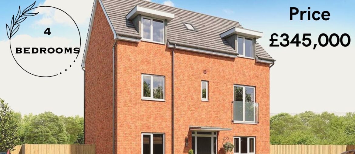 4 Bedroom New Build Full House Tour UK / St Modwen Home / The Paris / Home /New build house tour /UK