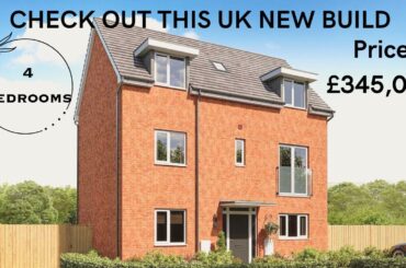 4 Bedroom New Build Full House Tour UK / St Modwen Home / The Paris / Home /New build house tour /UK