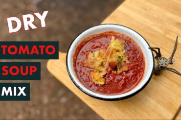 Dry Tomato Soup Mix | easy backpacking, backcountry recipe cooking ideas | recipes