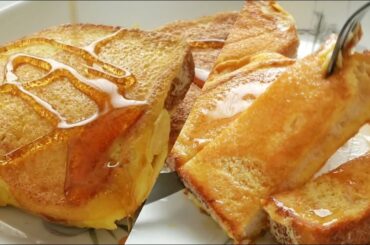 Soft and Fluffy French Toast Recipe Cheap and Delicious | Yummy gourmet bites